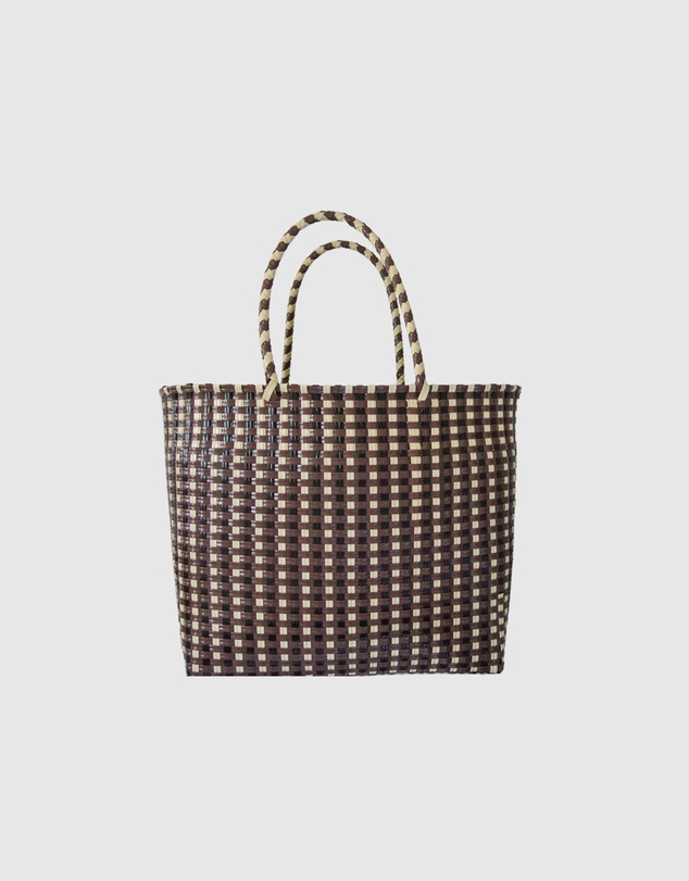 Mimmi Terra - Woven Eco Tote Tiramisu