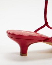 Dazie - Mikayla Strappy Kitten Heels