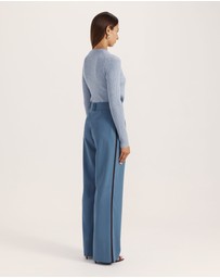 SABA - Celeste Wool Pleat Front Pant