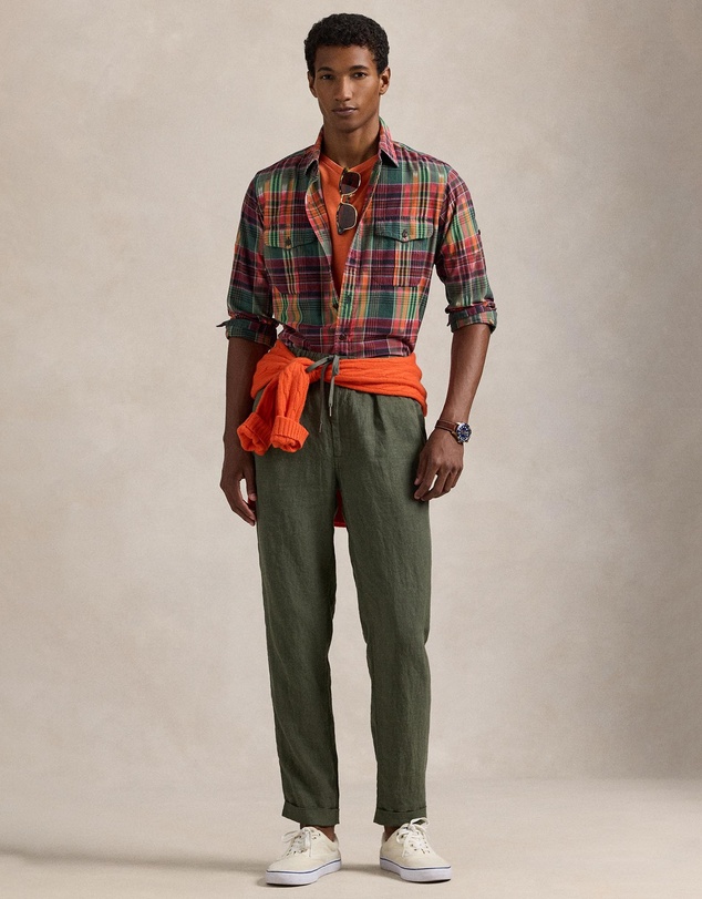 Polo Ralph Lauren - Lateef Slim Tapered Fit Linen Pants