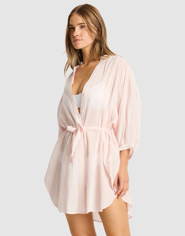 Sea Level Australia - Salt Boho Shirt Shell