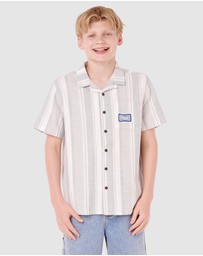 Rip Curl - Mod Cali Stripe SS Shirt - Teens