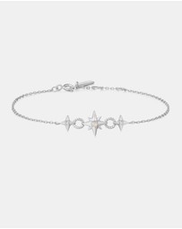Ania Haie - Ania Haie Silver Linked Star Bracelet