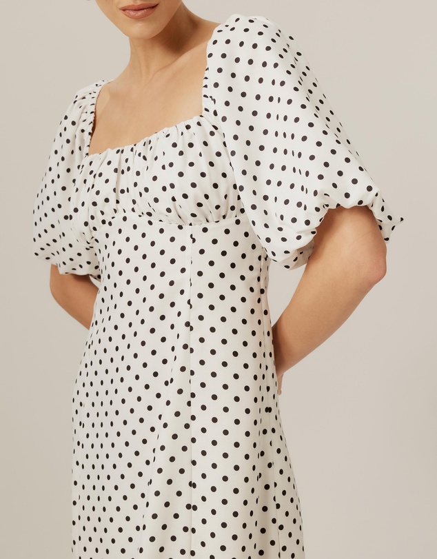 Tussah - Sabine Polka Dot Midi Dress