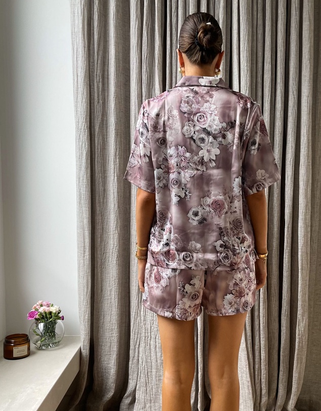SILK MAGNOLIA - Silk Satin Pyjamas