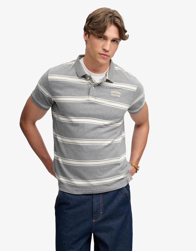 Superdry - Vintage Stripe Jersey Polo