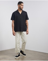 AERE - Linen Camp Collar Shirt