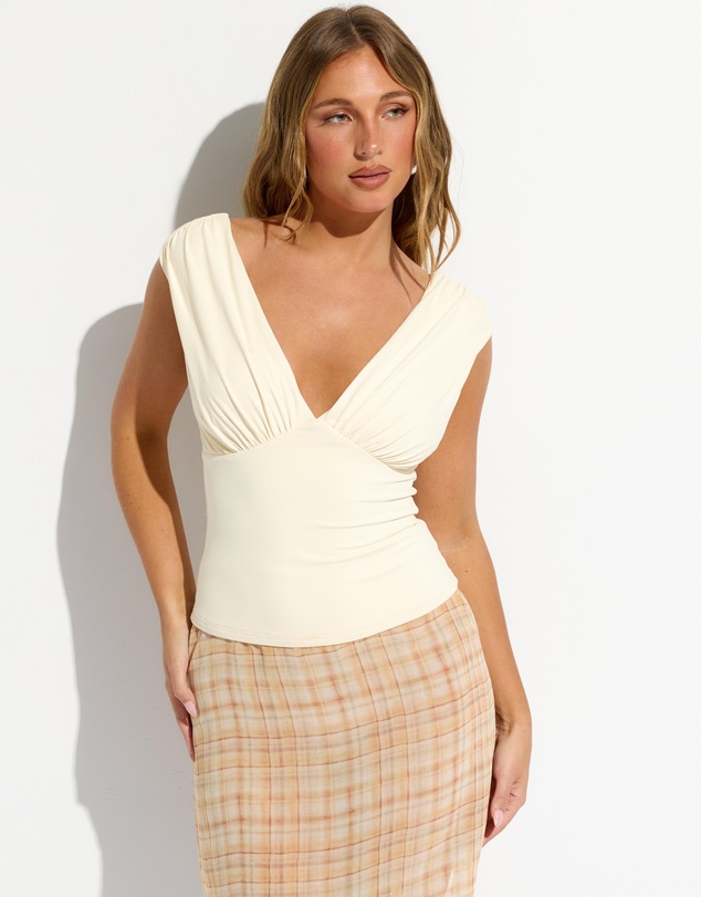 Dazie - Into You Jersey Off Shoulder Top