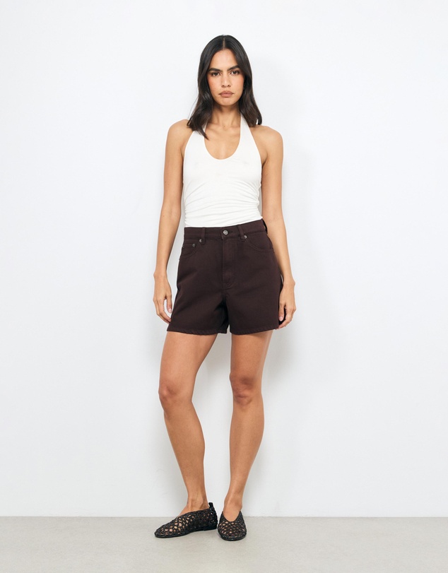 AERE - Mia Classic Denim Shorts