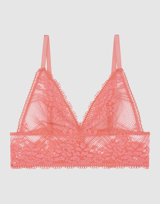 Passionata - Nina Unpadded Triangle Cup Longline Lace Bralette