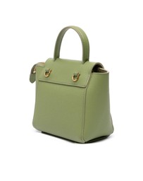 Pre-Loved by Azura Reborn - Pre-Loved celine Elegant Textured Leather Belt Bag with Top Handle and Adjustable Shoulder Strap
