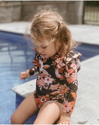 WITH LOVE FOR KIDS - Shimmy Long Sleeve Swimmers - Babies