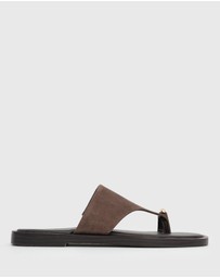 Betts - Dolphin Junior Leather Thong Sandals