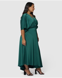 Pink Dusk by Curve Project - My Boo Midi Dress