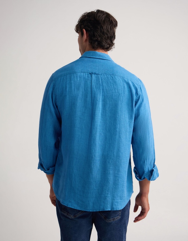 Oxford - Cooper Ls Delave Linen Shirt