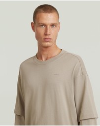 G-Star - Double Sleeve Loose T-Shirt