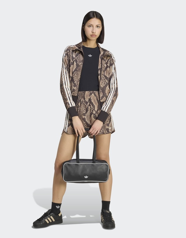 adidas Originals - SNAKE PRINT SATIN SHORTS Womens