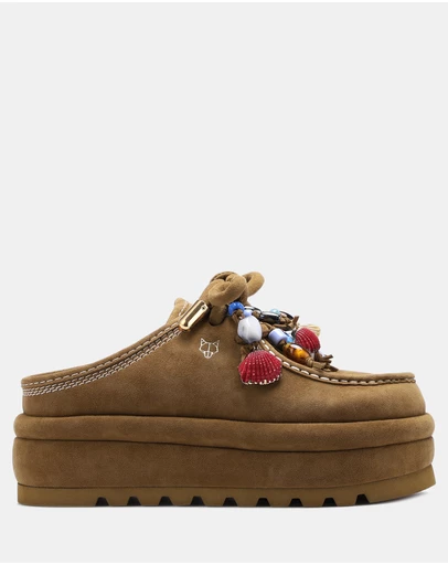 Naked Wolfe - Blizzard Tan Suede