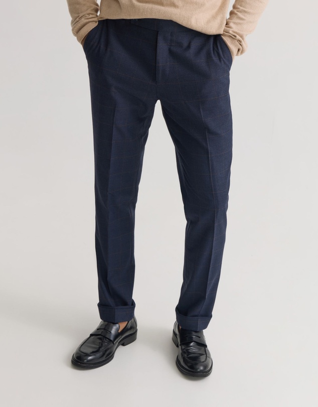 Oxford - Byron Side Tab Cuff Trousers