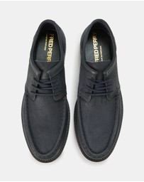 Fred Perry - Kenney Low Coated Suede Shoes - Unisex