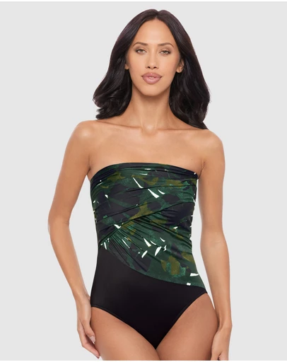 Magicsuit - Palmetto Goddess One Shoulder Tummy Control Swimsuit
