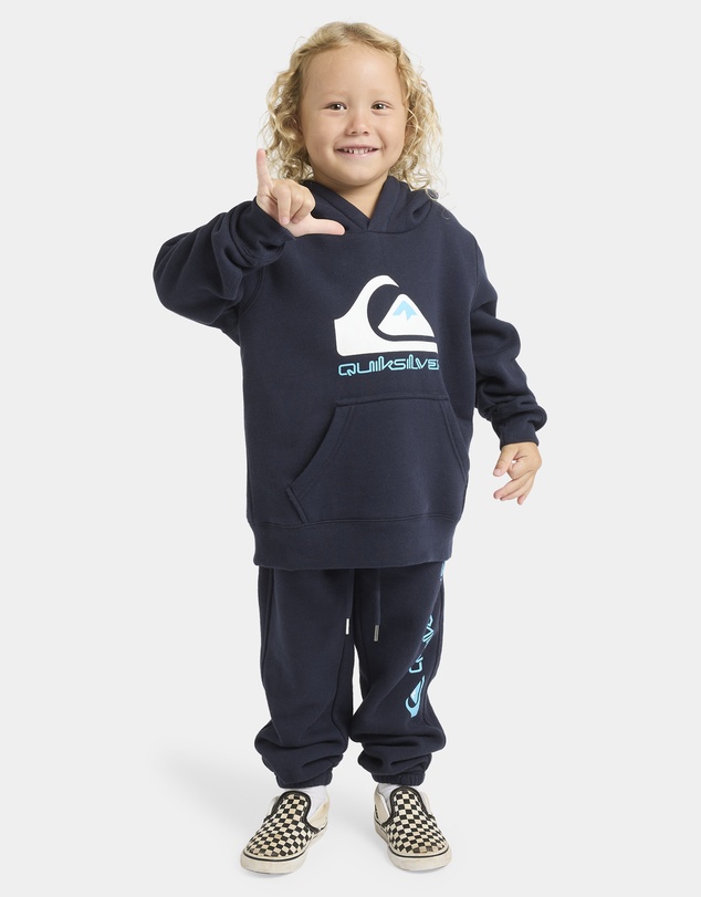 Quiksilver - Boys 2 to 7 Comp Logo Pullover Hoodie