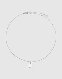 Najo - Moto Men's Silver Necklace