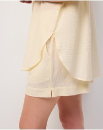 Wanderluxe Sleepwear - Limoncello Boxer Set Short