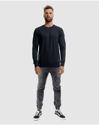 Xander - Blanc Crewneck