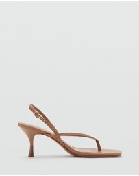 M.N.G - Strappy Heeled Sandals