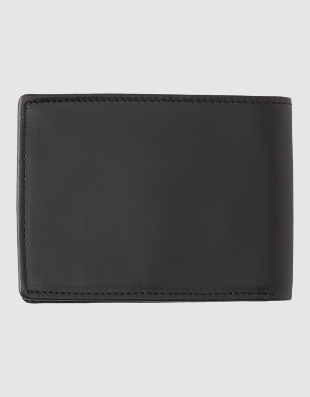 Quiksilver - Mens Mac Tri-Fold Leather Wallet