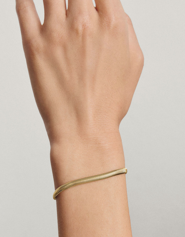 THOMAS SABO - Gold-Tone Stainless Steel Snake Chain Bracelet