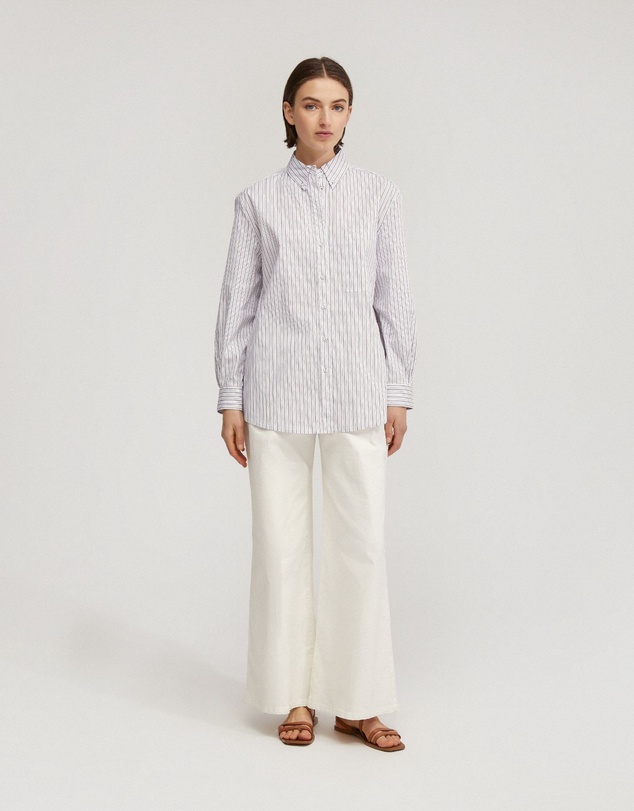 Oxford - Vicky Striped Shirt
