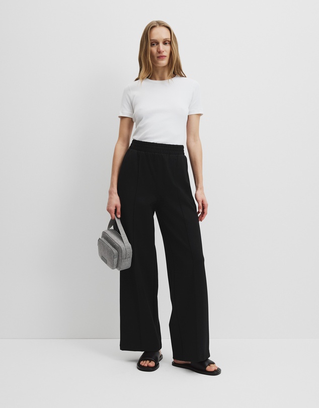 Country Road - Wide Leg Ponte Jogger