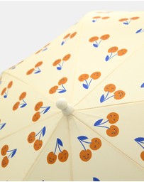 Morgan & Taylor - Cherry Kids Umbrella in Cream and Peachy Orange