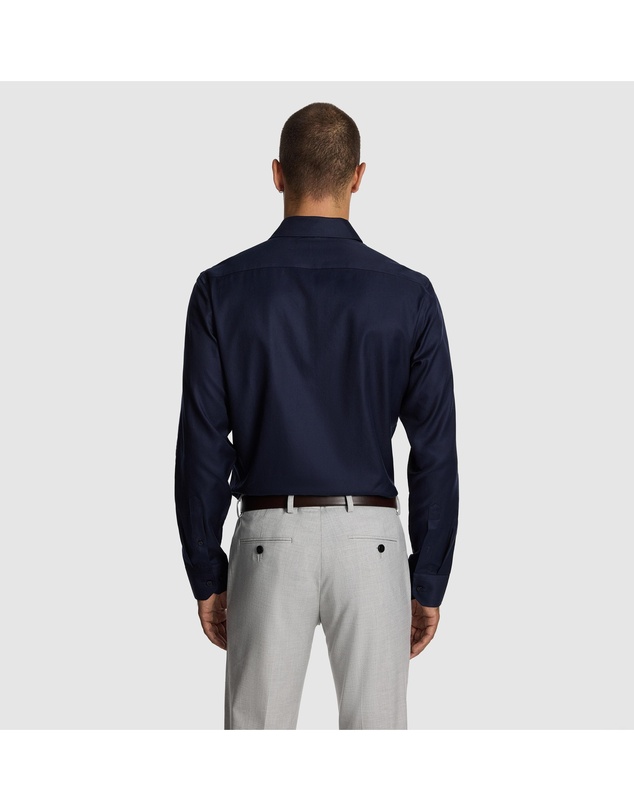 yd. - Maximum Two Ply Cotton Slim Dress Shirt