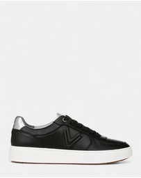 Vionic - Kimmie Court Sneaker - Black Silver