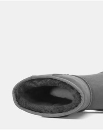 EVERAU - Australian Shepherd Ugg Short Classic Sheepskin Upper UGG Boots