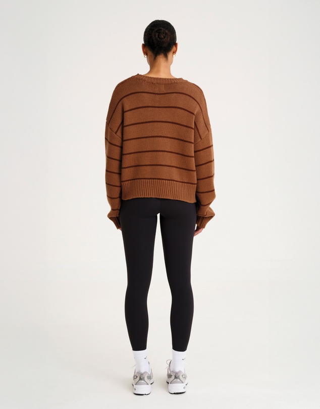 All Fenix - Stripe Crew Neck Knit
