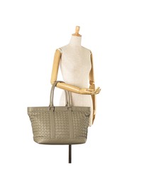 Pre-Loved by Azura Reborn - Pre-Loved bottega veneta Woven Leather Tote Bag with Double Top Handles