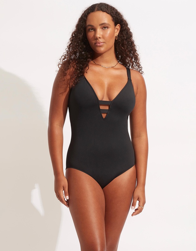 Seafolly - Active Deep V Maillot