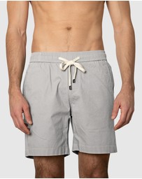 Mosmann - Travis Casual Shorts - Stone Grey
