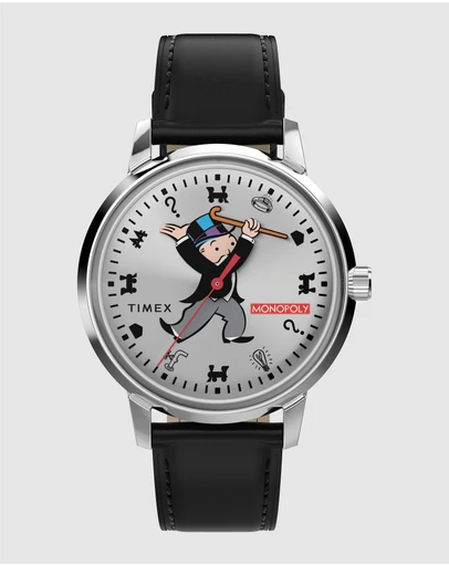 TIMEX - Timex x Monopoly Marlin® 38mm Leather Strap Watch