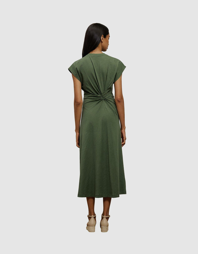 Trenery - Cotton Jersey Twist Dress