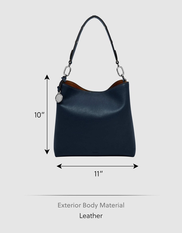 Fossil - Jessie Blue Bucket Shouder Bag Bag