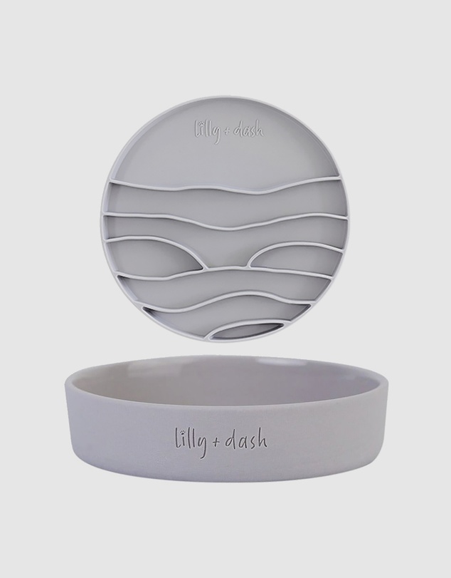 Lilly + Dash - Cat Food Water Bowl & Insert Combo