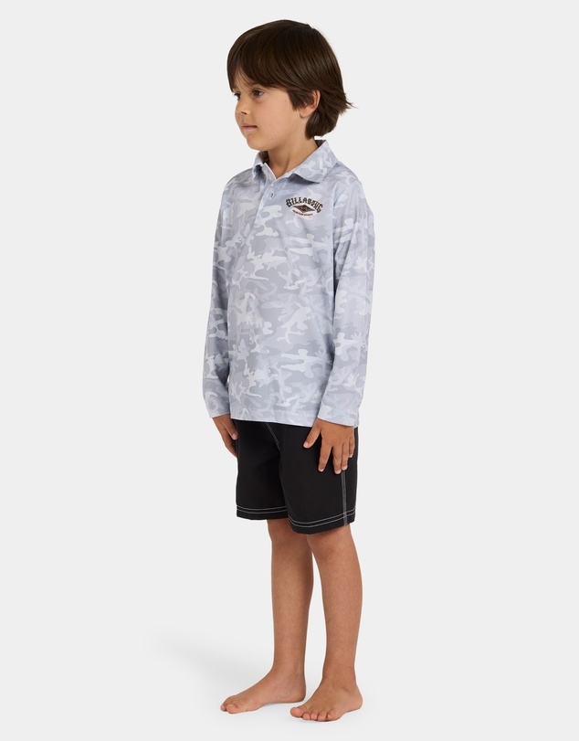 Billabong - Boys 2 to 7 Fisho Long Sleeve Rash Vest