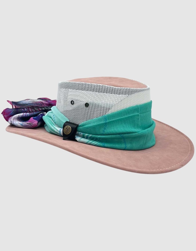 Jacaru - Jacaru 1023 Vegan Horizon Hat with Scarf