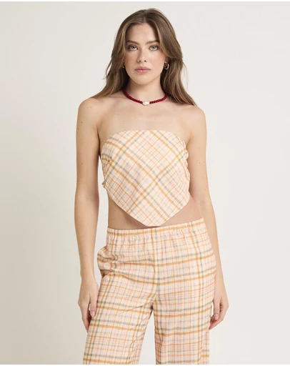 Subtitled - Ellery Printed Bandeau Top