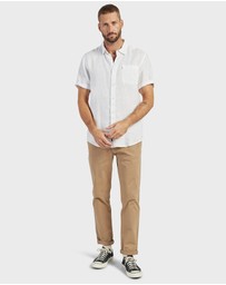 Academy Brand - Hampton Linen S/S Shirt